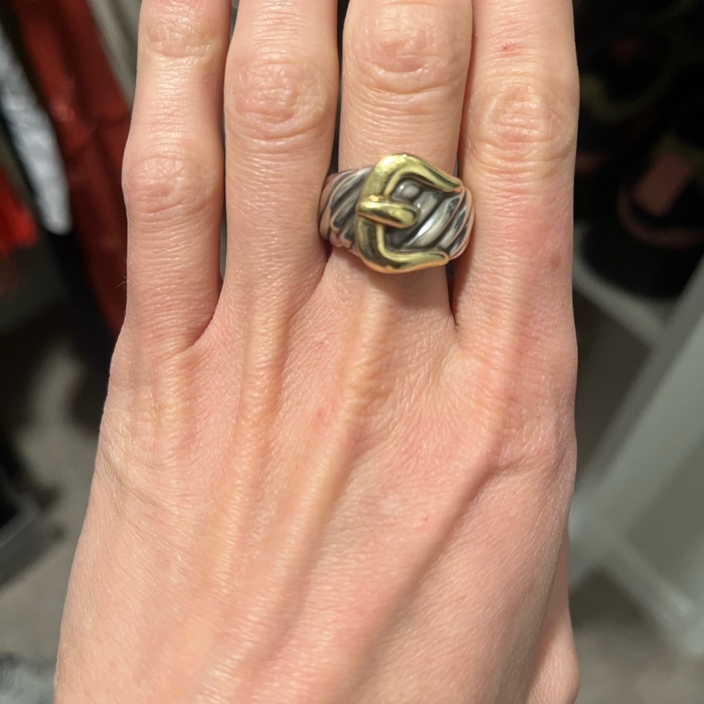 David Yurman Buckle Ring